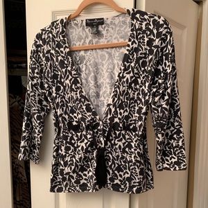 Mercer & Madison Silk Blend Lightweight Top In PM